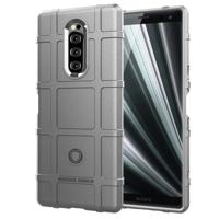 Volledige dekking schokbestendig TPU Case voor Sony Xperia XZ4/Xperia 1 (grijs)