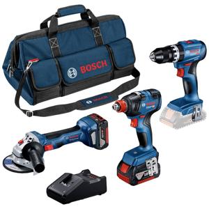 Bosch Professional Bosch Power Tools 0615990N31 Gereedschapsset Handwerker, Doe-het-zelver, Accumachine Incl. koffer 5-delig