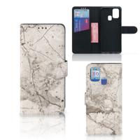 Samsung Galaxy M31 | Bookcase | Marmer Beige | Portemonnee hoesje