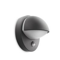 June buitenwandlamp met sensor antraciet - Philips