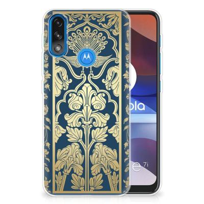 Motorola Moto E7/E7i Power | TPU Case | Beige Flowers