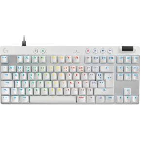 Logitech G PRO X TKL RAPID toetsenbord Gamen USB AZERTY Frans Wit
