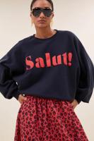 By-Bar bibi salut sweater | midnight By-Bar bibi salut sweater | midnight