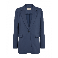 FreeQuent - Blauw | Dames | Blazer | Blauw | XL | regular | Kamst mode