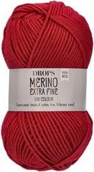 Drops Merino Extra Fine Uni Colour 11 Rood