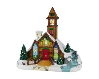 Bear Creek Chapel 19x26x27 cm Kersthuisje - Lemax