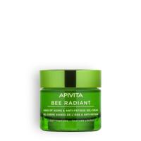 Apivita Face Care Dagcrème Bee Radiant Signs of Aging & Anti-Fatigue Gel- Cream DagWhite Peony & Patented Propolis 50ml