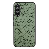 Samsung Galaxy A54 hoesje - Green confetti - thumbnail