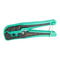 Krimptang LogiLink RJ11/RJ22/RJ45 Groen - thumbnail