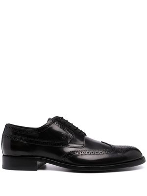 Tod's chaussures oxford en cuir - Noir