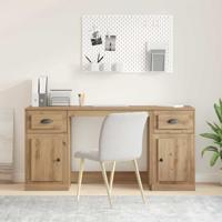 Bureau met kast Artisan Eiken 154,5 x 50 x 75 cm Bewerkt hout