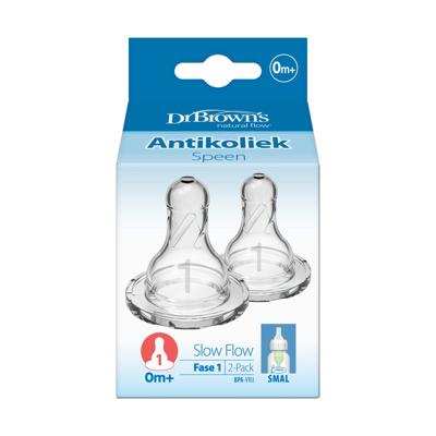 Speen standaard hals fles fase 1 2 Stuks