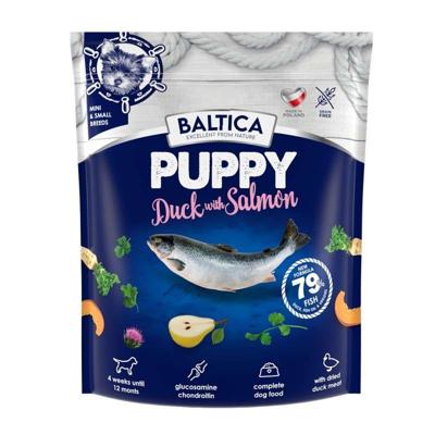 BALTICA Excellent Puppy Duck with salmon Small breeds - droog hondenvoer - 1kg