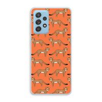 Cheetah: Samsung Galaxy A73 Transparant Hoesje Cheetah: Samsung Galaxy A73 Transparant Hoesje