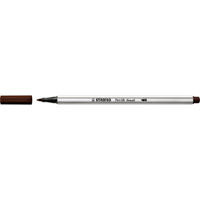 Brushstift stabilo pen 68/45 bruin | 10 stuks Brushstift stabilo pen 68/45 bruin | 10 stuks