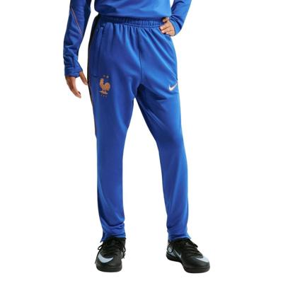 Nike Frankrijk Strike Trainingsbroek 2026-2028 Kids Donkerblauw Brons