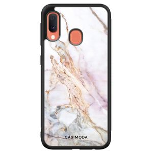 Samsung Galaxy A20e hoesje - Parelmoer marmer