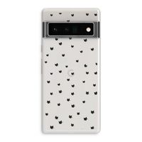 Kleine kattenkopjes: Google Pixel 6 Pro Transparant Hoesje