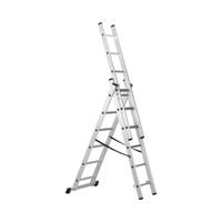 Ladder Aluminium met wielfunctie - 321,2 cm