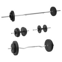 Halterset met gewichten 60 kg