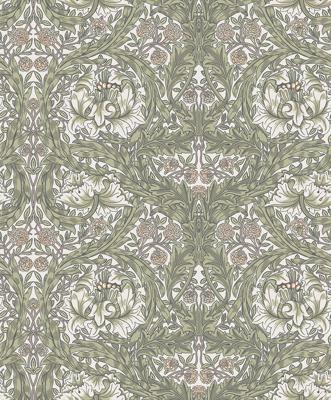 Dutch Wallcoverings Hidden Treasures - Afr Marigold Grn