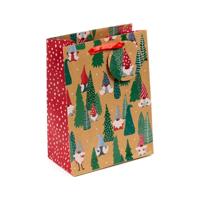 Kerstmis Gnoom Jolly Gonks - Cadeautasje Medium