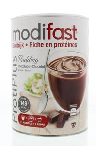 Protein shape pudding chocolade