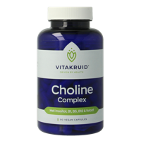 Choline Complex met Inositol, B1, B5, B12 & Folaat 90 Vegetarische capsules