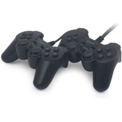 Gembird JPD-UDV2-01 Gamepad PC Zwart game controller
