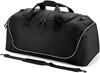 Quadra QS88 Teamwear Jumbo Kit Bag - Black/Light Grey - 85 x 38 x 35 cm