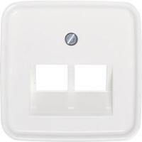 Bush Jaeger Plaat tbv. datacontactdoos wit Busch J 4692192