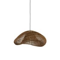 Light & Living Rotan hanglampJanzur Ø 65cm - donkerbruin - 2986883