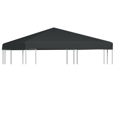VidaXL Prieeldak 310 g/m² 3x3 m grijs