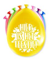 Paperdreams ballonnen - hier is 't feest