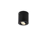SLV Ronde downlightTriledo GU10 8,5cm zwart - 1002010