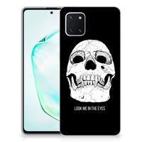 Silicone Back Case Samsung Galaxy Note 10 Lite Skull Eyes - thumbnail