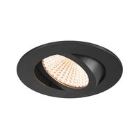 SLV Ronde led spot New Tria 68 zwart - 2700K - 705lm - 60g 1007388 - thumbnail