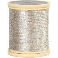 Zilver metallic knutsel draad - 40 meter - 0.36 mm dik - touw - hobby draad