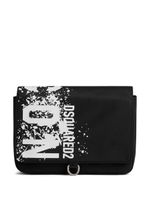 DSQUARED2 sacoche à logo imprimé - Noir