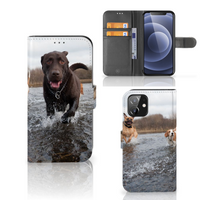 iPhone 12 | 12 Pro (6.1") Telefoonhoesje met Pasjes Honden Labrador - thumbnail