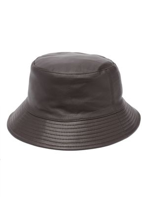 Yves Salomon bob en cuir - Marron