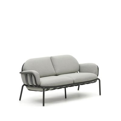 Kave Home 2-zits Tuinbank 'Joncols' kleur Grijs