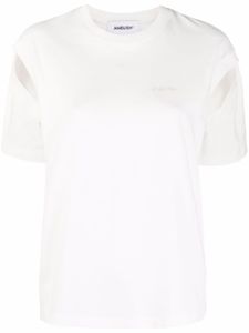 AMBUSH t-shirt à découpes - Blanc