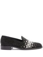 Giuseppe Zanotti mocassins Matilda en cuir - Noir - thumbnail