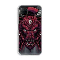 Hell Hound and Serpents: Huawei P40 Lite Transparant Hoesje