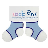 Sock Ons lichtblauw-0-6 mnd