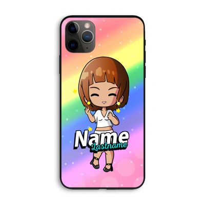 Chibi Maker vrouw: iPhone 11 Pro Max Biologisch afbreekbaar hoesje