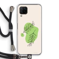 Beleaf in you: Huawei P40 Lite Transparant Hoesje met koord