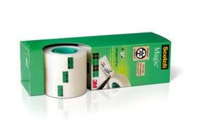 Scotch plakband Scotch Magic  Tape value pack met 8 rollen waarvan 1 gratis