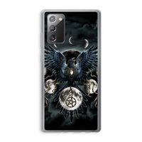 Sinister Wings: Samsung Galaxy Note 20 / Note 20 5G Transparant Hoesje